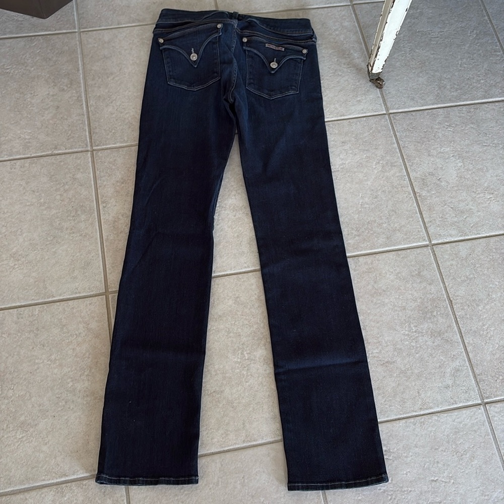 Hudson dark wash Ginny  straight leg jeans-